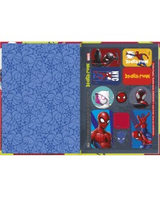 imagem de detalhe produto Caderno Brochura Capa Dura 1/4 Spider-Man 48 Folhas