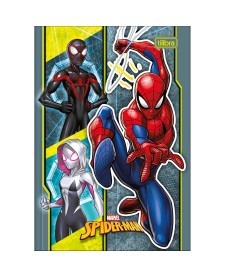 imagem principal do produto Caderno Brochura Capa Dura 1/4 Spider-Man 48 Folhas