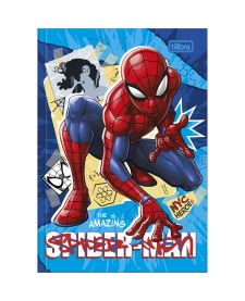 imagem principal do produto Caderno Brochura Capa Dura 1/4 Spider-Man 48 Folhas