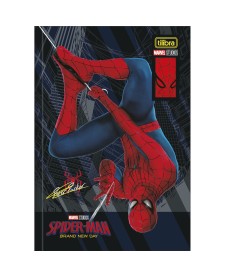 imagem principal do produto Caderno Brochura Capa Dura 1/4 Spider Man Brand New Day 80 Folhas
