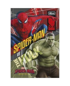 imagem principal do produto Caderno Brochura Capa Dura 1/4 Spider Man Brand New Day 80 Folhas