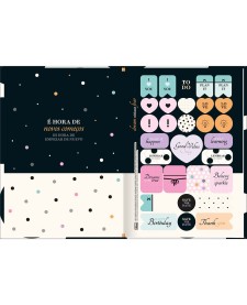 imagem de detalhe produto Caderno Brochura Capa Dura 1/4 West Village 80 Folhas