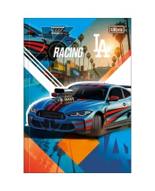 imagem principal do produto Caderno Brochura Capa Dura 1/4 X-Racing 48 Folhas