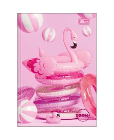 imagem principal do produto Caderno Brochura Capa Dura 1/4 Zoom+ Feminino 96 Folhas