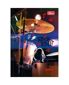 imagem principal do produto Caderno Brochura Capa Dura 1/4 Zoom+ Masculino 48 Folhas