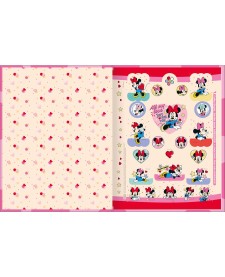 imagem de detalhe produto Caderno Brochura Capa Dura Caligrafia Minnie 40 Folhas