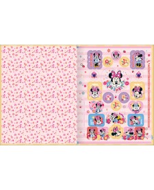 imagem de detalhe produto Caderno Brochura Capa Dura Caligrafia Minnie 40 Folhas