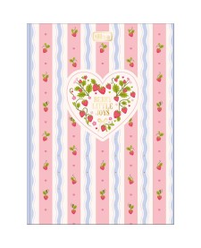 imagem principal do produto Caderno Brochura Capa Dura Colegial Be Berry! 80 Folhas