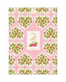 imagem principal do produto Caderno Brochura Capa Dura Colegial Be Berry! 80 Folhas