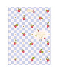 imagem principal do produto Caderno Brochura Capa Dura Colegial Be Berry! 80 Folhas