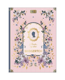 imagem principal do produto Caderno Brochura Capa Dura Colegial Bridgerton 160 Folhas