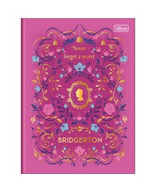 imagem principal do produto Caderno Brochura Capa Dura Colegial Bridgerton 160 Folhas