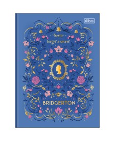 imagem principal do produto Caderno Brochura Capa Dura Colegial Bridgerton 160 Folhas