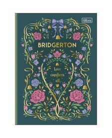 imagem principal do produto Caderno Brochura Capa Dura Colegial Bridgerton 160 Folhas