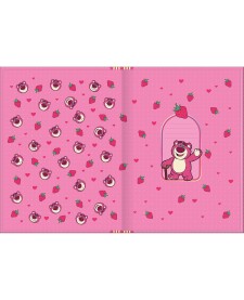 imagem de detalhe produto Caderno Brochura Capa Dura Colegial Lotso 80 Folhas