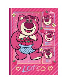 imagem principal do produto Caderno Brochura Capa Dura Colegial Lotso 80 Folhas