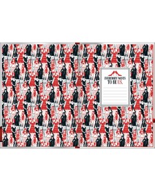 imagem de detalhe produto Caderno Brochura Capa Dura Colegial O Diabo Veste Prada 160 Folhas