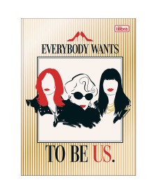 imagem principal do produto Caderno Brochura Capa Dura Colegial O Diabo Veste Prada 80 Folhas