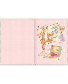 imagem de detalhe produto Caderno Brochura Capa Dura Colegial Pooh 160 Folhas