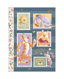 imagem principal do produto Caderno Brochura Capa Dura Colegial Pooh 160 Folhas