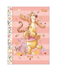 imagem principal do produto Caderno Brochura Capa Dura Colegial Pooh 160 Folhas