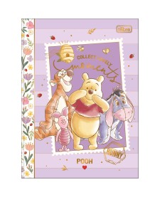 imagem principal do produto Caderno Brochura Capa Dura Colegial Pooh 160 Folhas