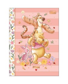 imagem principal do produto Caderno Brochura Capa Dura Colegial Pooh 80F