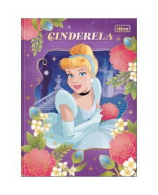 imagem principal do produto Caderno Brochura Capa Dura Colegial Princesas 160 Folhas