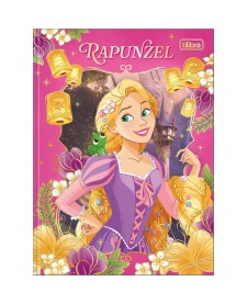 imagem principal do produto Caderno Brochura Capa Dura Colegial Princesas 80 Folhas