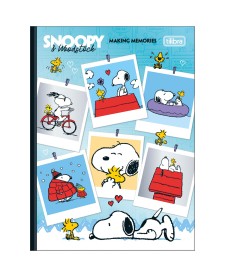 imagem principal do produto Caderno Brochura Capa Dura Colegial Snoopy 160 Folhas