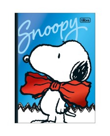 imagem principal do produto Caderno Brochura Capa Dura Colegial Snoopy 160 Folhas