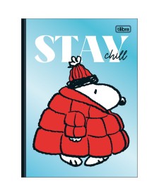 imagem principal do produto Caderno Brochura Capa Dura Colegial Snoopy 160 Folhas