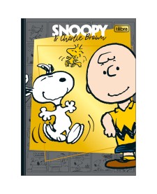 imagem principal do produto Caderno Brochura Capa Dura Colegial Snoopy 80 Folhas