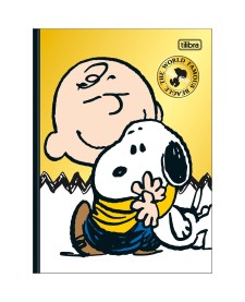 imagem principal do produto Caderno Brochura Capa Dura Colegial Snoopy 80 Folhas