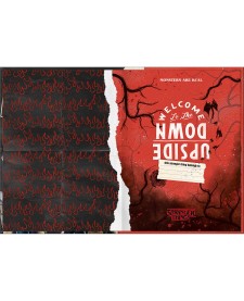 imagem de detalhe produto Caderno Brochura Capa Dura Colegial Stranger Things 160 Folhas