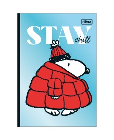 imagem principal do produto Caderno Brochura Capa Dura Decorado 1/4 Snoopy 80 Folhas
