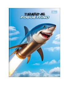 imagem principal do produto Caderno Brochura Capa Dura Universitário 4-Fun 80 Folhas