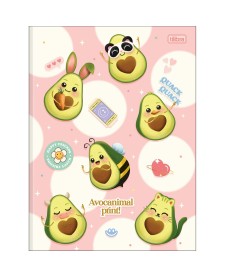 imagem principal do produto Caderno Brochura Capa Dura Universitário Abacute 80 Folhas