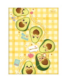 imagem principal do produto Caderno Brochura Capa Dura Universitário Abacute 80 Folhas