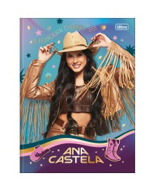 imagem principal do produto Caderno Brochura Capa Dura Universitário Ana Castela 80 Folhas