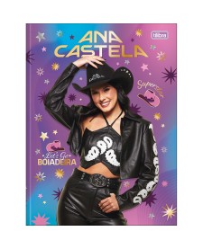 imagem principal do produto Caderno Brochura Capa Dura Universitário Ana Castela 80 Folhas