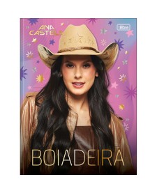 imagem principal do produto Caderno Brochura Capa Dura Universitário Ana Castela 80 Folhas