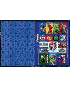 imagem de detalhe produto Caderno Brochura Capa Dura Universitário Avengers 48 Folhas