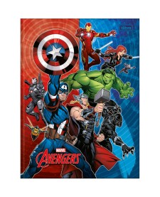 imagem principal do produto Caderno Brochura Capa Dura Universitário Avengers 80 Folhas
