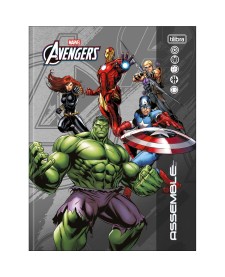 imagem principal do produto Caderno Brochura Capa Dura Universitário Avengers 80 Folhas