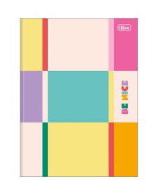 imagem principal do produto Caderno Brochura Capa Dura Universitário Be Nice 80 Folhas