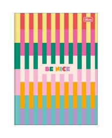 imagem principal do produto Caderno Brochura Capa Dura Universitário Be Nice 80 Folhas