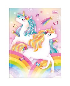 imagem principal do produto Caderno Brochura Capa Dura Universitário Blink 80 Folhas