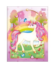 imagem principal do produto Caderno Brochura Capa Dura Universitário Blink 80 Folhas