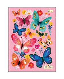 imagem principal do produto Caderno Brochura Capa Dura Universitário Bloom 80 Folhas